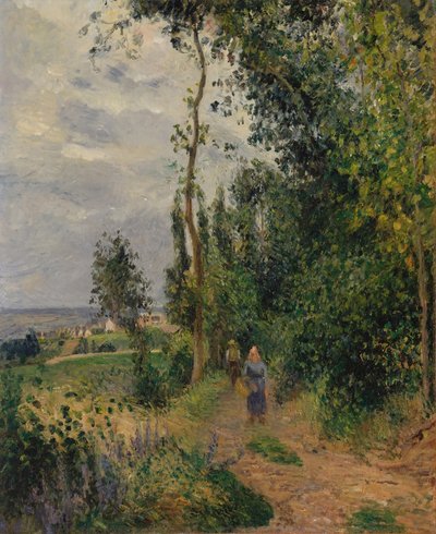 Côte des Grouettes, nahe Pontoise von Camille Jacob Pissarro